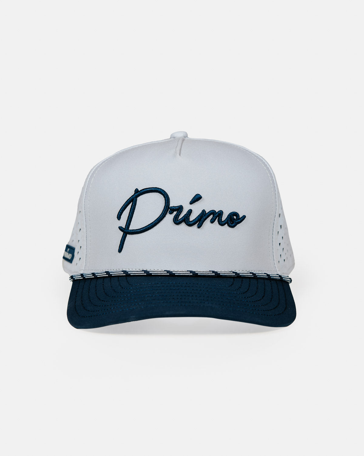 Cursive Hat (Gray & Navy)