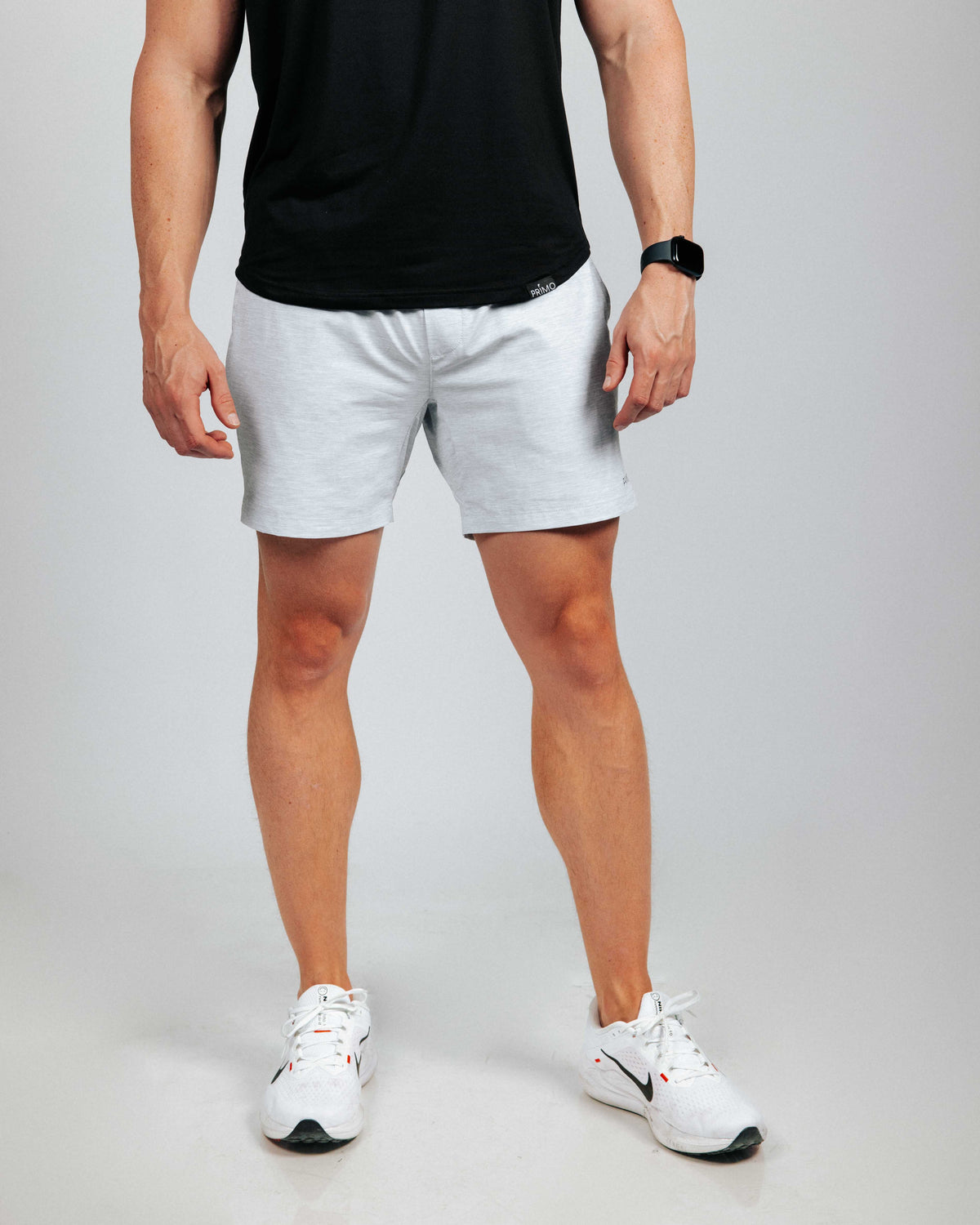 Primo Active Shorts (Light Gray)