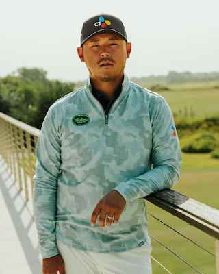 Si Woo Kim x Primo Quarter Zip (Mint Camo)