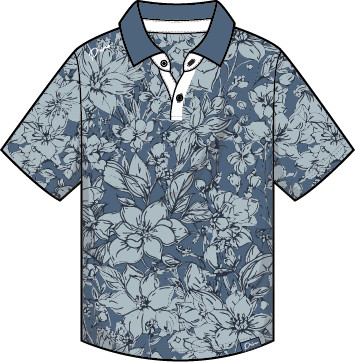 Youth Polo | Shipping Spring 2027 (Birchwood Bloom)