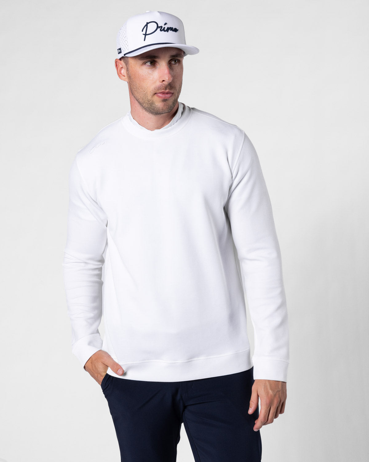 Cursive CoreSoft Crew (White)