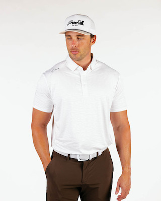 Primo Luxe Classic Polo (White)