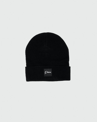 Men’s Cursive Beanie (Black)